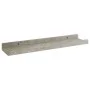 Wall shelves 4 units concrete gray 40x9x3 cm by vidaXL, Shelves and shelves - Ref: Foro24-326704, Price: 18,38 €, Discount: %