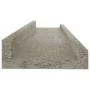 Wall shelves 4 units concrete gray 40x9x3 cm by vidaXL, Shelves and shelves - Ref: Foro24-326704, Price: 18,38 €, Discount: %