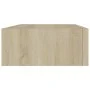 Wall shelf with oak MDF drawer 40x23.5x10 cm by vidaXL, Shelves and shelves - Ref: Foro24-330247, Price: 47,87 €, Discount: %