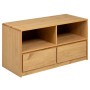 Mueble de TV SAUDA madera maciza pino color roble 99x43x55 cm en Muebles TV | Comprar online en Foro24