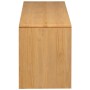 Mueble de TV SAUDA madera maciza pino color roble 99x43x55 cm en Muebles TV | Comprar online en Foro24