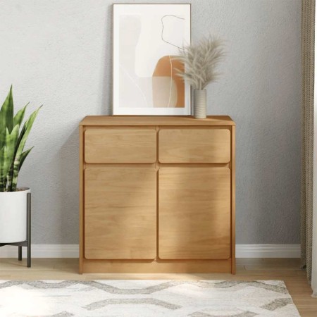 Aparador SAUDA madera maciza pino roble 80x43x75,5 cm
