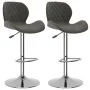 Küchenhocker 2 Einheiten dunkelgrauer Samt von vidaXL, Küchenhocker - Ref: Foro24-334912, Preis: 121,28 €, Rabatt: %