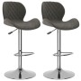 Küchenhocker 2 Einheiten dunkelgrauer Samt von vidaXL, Küchenhocker - Ref: Foro24-334912, Preis: 123,09 €, Rabatt: %