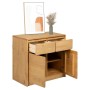 Aparador SAUDA madera maciza pino roble 80x43x75,5 cm