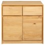 Aparador SAUDA madera maciza pino roble 80x43x75,5 cm