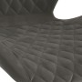 Kitchen stools 2 units dark gray velvet by vidaXL, Kitchen stools - Ref: Foro24-334912, Price: 123,55 €, Discount: %