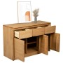Aparador SAUDA madera maciza pino color roble 114x43x75,5 cm
