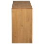 Aparador SAUDA madera maciza pino color roble 114x43x75,5 cm