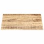 Superficie de mesa madera maciza de mango 15-16 mm 60x60 cm