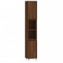 3-teiliges Badezimmermöbel-Set aus braunem Eichensperrholz von vidaXL, Badezimmermöbel - Ref: Foro24-3190274, Preis: 175,78 €...