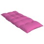 Cojines para silla con respaldo alto 6 uds tela Oxford rosa