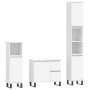 Juego de muebles de baño 3 pzas madera contrachapada blanco de vidaXL, Muebles de baño - Ref: Foro24-3190229, Precio: 224,15 ...