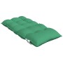 Cojines para silla con respaldo bajo 2 uds tela Oxford verde