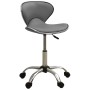 Grauer Bürostuhl aus Kunstleder von vidaXL, Bürostühle - Ref: Foro24-3088630, Preis: 84,65 €, Rabatt: %