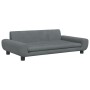 Dunkelgraues Kindersofa aus Samt, 100 x 54 x 33 cm von vidaXL, Baby- und Kleinkindmöbel - Ref: Foro24-3196381, Preis: 108,34 ...