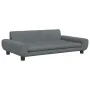 Dunkelgraues Kindersofa aus Samt, 100 x 54 x 33 cm von vidaXL, Baby- und Kleinkindmöbel - Ref: Foro24-3196381, Preis: 106,37 ...