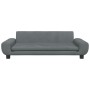 Dunkelgraues Kindersofa aus Samt, 100 x 54 x 33 cm von vidaXL, Baby- und Kleinkindmöbel - Ref: Foro24-3196381, Preis: 108,34 ...