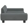 Dunkelgraues Kindersofa aus Samt, 100 x 54 x 33 cm von vidaXL, Baby- und Kleinkindmöbel - Ref: Foro24-3196381, Preis: 106,37 ...