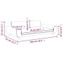 Dunkelgraues Kindersofa aus Samt, 100 x 54 x 33 cm von vidaXL, Baby- und Kleinkindmöbel - Ref: Foro24-3196381, Preis: 106,37 ...