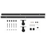 Kit de herrajes para puertas correderas SKIEN acero negro 200cm