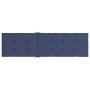 Cojín para tumbona tela Oxford azul marino