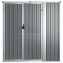 Cobertizo herramientas jardín acero galvanizado 161x89x161 cm de vidaXL, Cobertizos - Ref: Foro24-316210, Precio: 147,03 €, D...