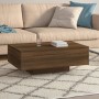 Couchtisch aus braunem Eichensperrholz, 85 x 55 x 31 cm von vidaXL, Couchtisch - Ref: Foro24-815761, Preis: 71,49 €, Rabatt: %