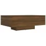 Couchtisch aus braunem Eichensperrholz, 85 x 55 x 31 cm von vidaXL, Couchtisch - Ref: Foro24-815761, Preis: 70,25 €, Rabatt: %