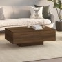 Couchtisch aus braunem Eichensperrholz, 85 x 55 x 31 cm von vidaXL, Couchtisch - Ref: Foro24-815761, Preis: 71,49 €, Rabatt: %