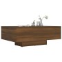Couchtisch aus braunem Eichensperrholz, 85 x 55 x 31 cm von vidaXL, Couchtisch - Ref: Foro24-815761, Preis: 71,49 €, Rabatt: %