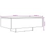 Couchtisch aus braunem Eichensperrholz, 85 x 55 x 31 cm von vidaXL, Couchtisch - Ref: Foro24-815761, Preis: 71,49 €, Rabatt: %