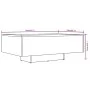 Couchtisch aus braunem Eichensperrholz, 85 x 55 x 31 cm von vidaXL, Couchtisch - Ref: Foro24-815761, Preis: 70,25 €, Rabatt: %