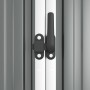 Cobertizo herramientas jardín acero galvanizado 161x89x161 cm de vidaXL, Cobertizos - Ref: Foro24-316210, Precio: 147,03 €, D...