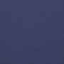 Cojines banco jardín 2 uds tela Oxford azul marino 120x50x7 cm
