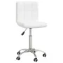 Drehbarer Esszimmerstuhl aus weißem Kunstleder von vidaXL, Essstühle - Ref: Foro24-3087561, Preis: 87,48 €, Rabatt: %