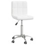 Silla de comedor giratoria cuero sintético blanco de vidaXL, Sillas de comedor - Ref: Foro24-3087561, Precio: 89,08 €, Descue...