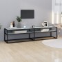 Mueble de TV vidrio templado color mármol blanco 180x40x40,5 cm de vidaXL, Muebles TV - Ref: Foro24-331724, Precio: 106,25 €