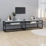 TV-Schrank aus gehärtetem Glas aus weißem Marmor, 180 x 40 x 40,5 cm von vidaXL, TV-Möbel - Ref: Foro24-331724, Preis: 104,73...
