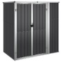 Garten-Werkzeugschuppen aus feuerverzinktem Stahl 161x89x161cm von vidaXL, Schuppen - Ref: Foro24-316211, Preis: 157,06 €, Ra...