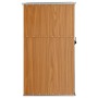 Gartengeräteschuppen aus verzinktem Stahl 88x89x161 cm von vidaXL, Schuppen - Ref: Foro24-316208, Preis: 121,19 €, Rabatt: %
