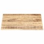 Superficie de mesa madera maciza de mango 15-16 mm 80x80 cm
