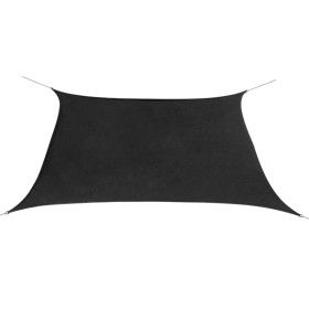 42302 Sunshade Sail Oxford Fabric Square 3,6x3,6 m Anthracite