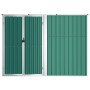 Galvanized steel garden tool shed 225x89x161 by vidaXL, Sheds - Ref: Foro24-316213, Price: 186,45 €, Discount: %