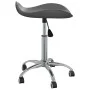 Grauer Hocker aus Kunstleder für den Schönheitssalon von vidaXL, Friseurstühle - Ref: Foro24-323688, Preis: 55,60 €, Rabatt: %