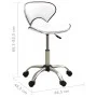 Weißer Hocker aus Kunstleder für einen Schönheitssalon von vidaXL, Friseurstühle - Ref: Foro24-323673, Preis: 82,11 €, Rabatt: %