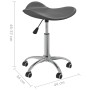 Taburete de salón de belleza de cuero sintético gris de vidaXL, Sillas de peluquería - Ref: Foro24-323688, Precio: 57,35 €