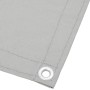 Pantalla de balcón 100% poliéster Oxford gris claro 75x400 cm en Sombrillas | Comprar online en Foro24