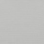 Pantalla de balcón 100% poliéster Oxford gris claro 75x400 cm