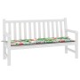 Cojín para banco de jardín tela Oxford multicolor 150x50x4 cm